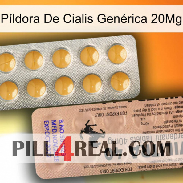 Píldora De Cialis Genérica 20Mg 41